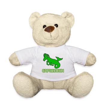 Zodiac sign Capricorn Horoscope Superstition - Teddy Bear - white - Front