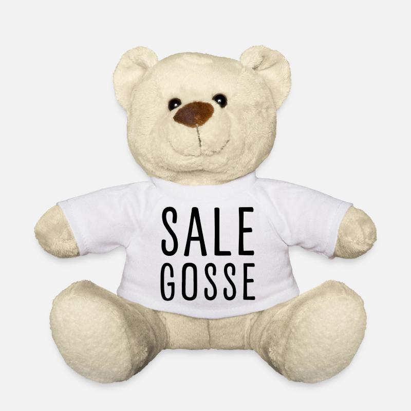 Dreckiges Kind - Teddy - Weiß