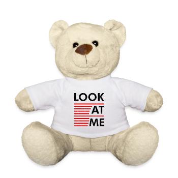Statement Look At Me - Teddy Bear - white - Front