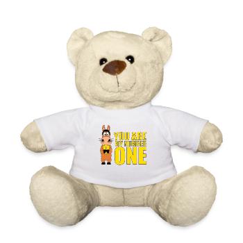 PFERD - POKAL - LIEBE - YOU ARE MY NUMBER ONE - Teddy - Weiß - Vorne