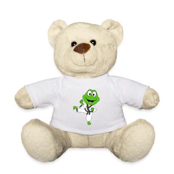 FROSCH - KARATE - SELBSTVERTEIDIGUNG - KAMPFSPORT - Teddy - Weiß - Vorne