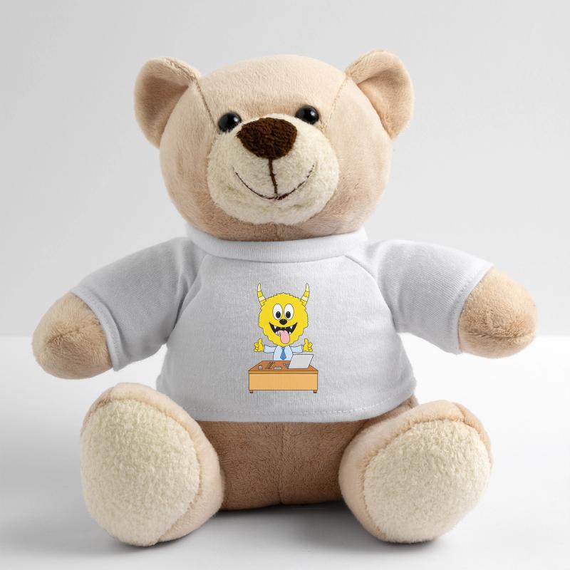 MONSTER - ARBEIT - MITARBEITER - CHEF - BÜRO Teddy