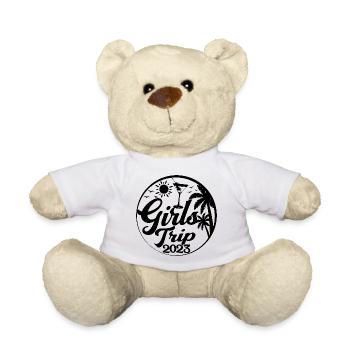 Girls Trip 2023 - Cool Girls Party Trip Vacances - Nounours - blanc - Devant
