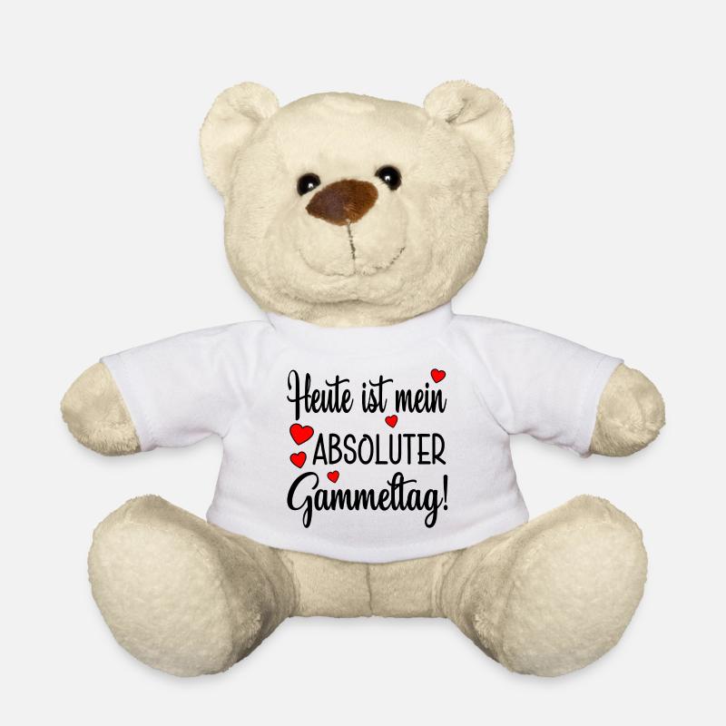 GAMMMELTAG FAULENZEN - Teddy - Weiß