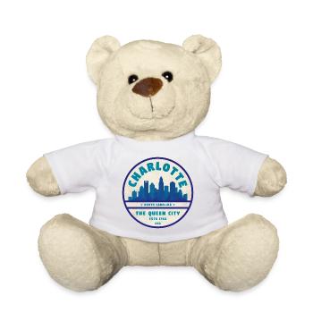 Charlotte USA - Teddy Bear - white - Front