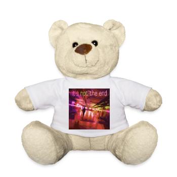 Neonpfad Es ist nicht das Ende - Teddy - Weiß - Vorne