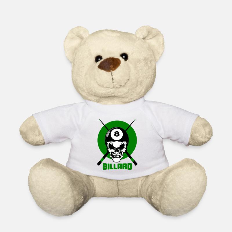 billard - Nounours - blanc