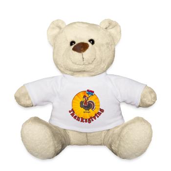 Oiseau fier - Nounours - blanc - Devant