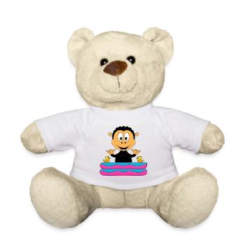 SCHWARZES SCHAF - POOL - PLANSCHBECKEN - SHAKA - Teddy - Weiß - Vorne