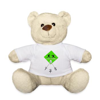 Fencing - Teddy Bear - white - Front