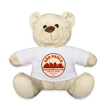 São Paulo Skyline 1822 - Teddy - Weiß - Vorne