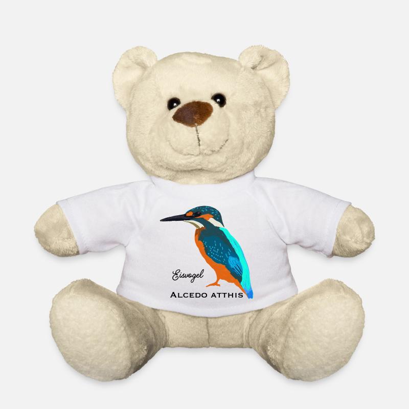 Eisvogel, Wissenschaftliche / Deutsche Bezeichnung - Teddy - Weiß