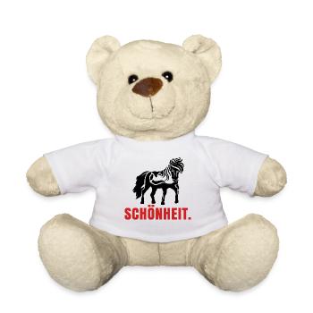 Pferde Spruch Pferdenarr Islandpferde Isländer - Teddy - Weiß - Vorne