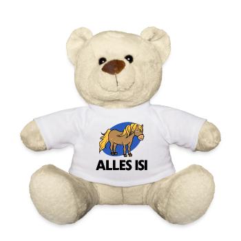 Cool Statement Islandpferde Islandponys Pony - Teddy - Weiß - Vorne