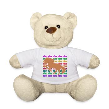 Tölt Horses Saying Icelandic Horses Horse Love Ross - Teddy Bear - white - Front