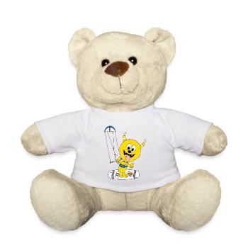 MONSTER - KITER - KITE - KITESURFER - KITEN - Teddy - Weiß - Vorne