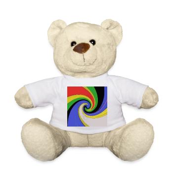Vortex pop art100 - Teddy Bear - white - Front