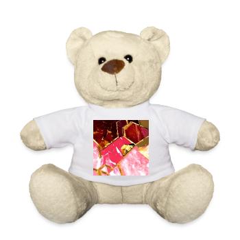 Marmor Roségold Textur - Teddy - Weiß - Vorne