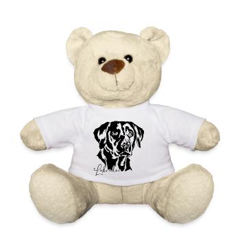 LABRADOR RETRIEVER Dogs Dog Labbi Wilsigns - Teddy Bear - white - Front