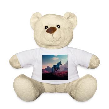 Einhorn - Teddy - Weiß - Vorne