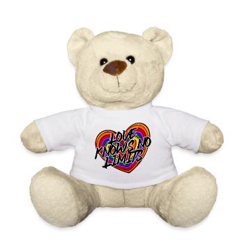Lgbt Gleichgeschlechtliche Partnerschaft Statement - Teddy - Weiß - Vorne