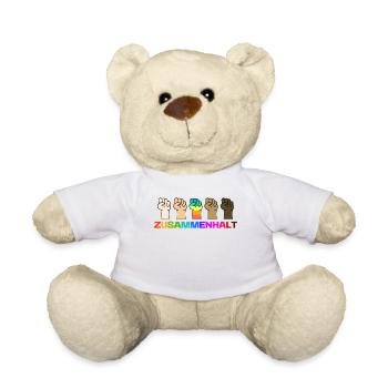 Beziehung Lgbt Gleichberechtigung Spruch Lesbisch - Teddy - Weiß - Vorne