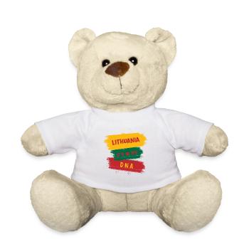 Litauen ist in meiner DNA - Teddy - Weiß - Vorne