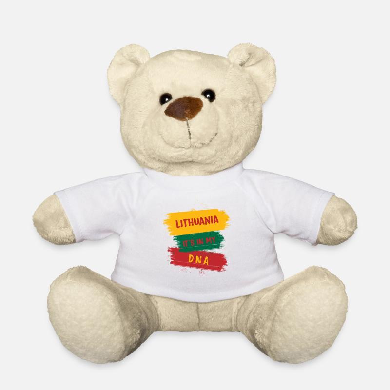 La Lituanie est inscrite dans mon ADN - Nounours - blanc