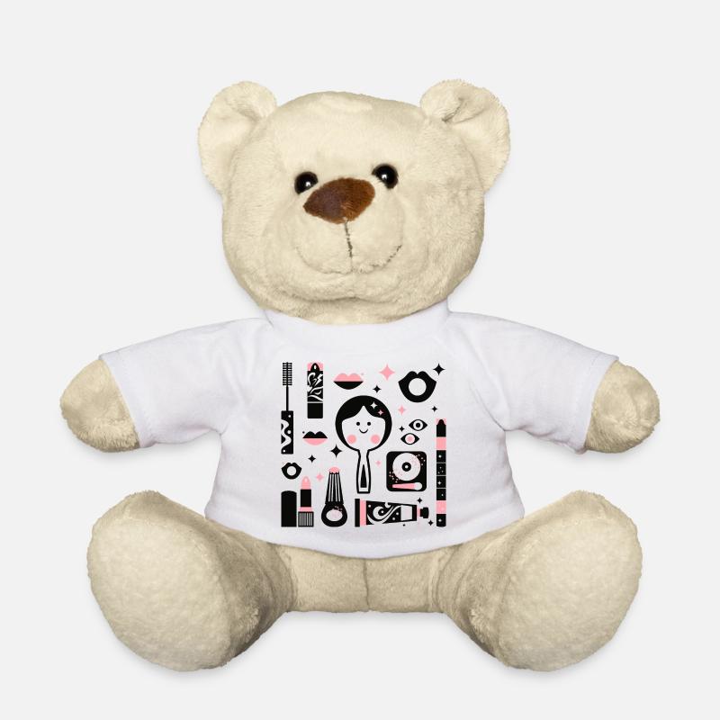 Disco Make Up Revival L Black Pink - Nounours - blanc