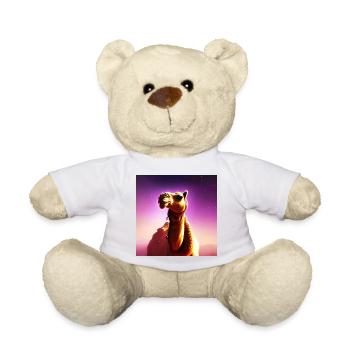 Dromedary Camel - Galaxy Space - Teddy Bear - white - Front