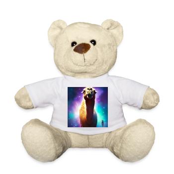 Dromedary Camel - Galaxy Space - Teddy Bear - white - Front