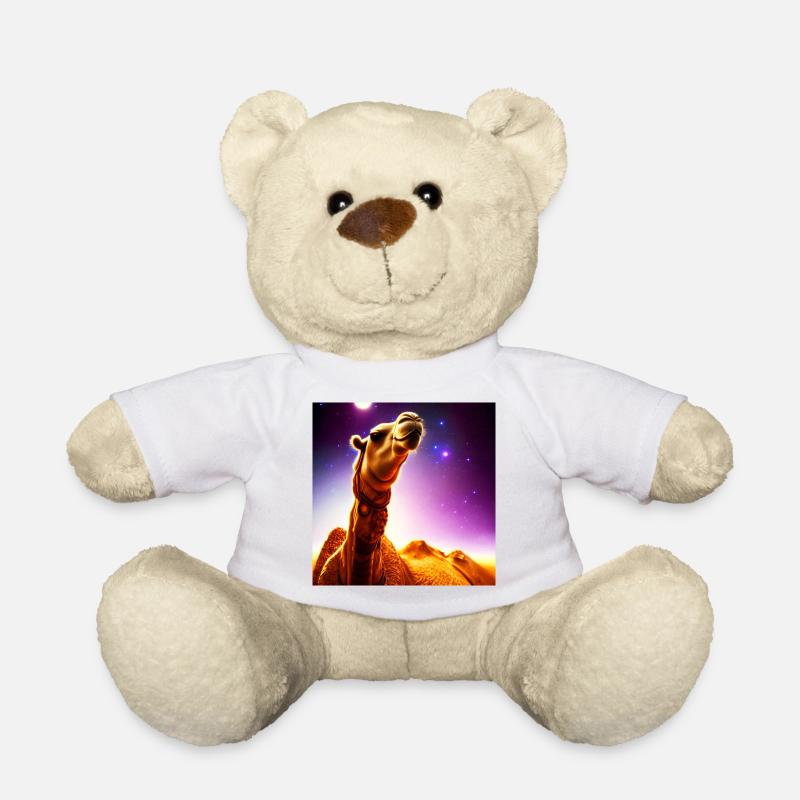 Dromedar Kamel - Wüstenschiff - Teddy - Weiß