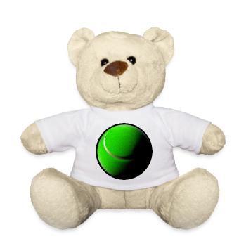 Tennisball Sonnenaufgang - Teddy - Weiß - Vorne