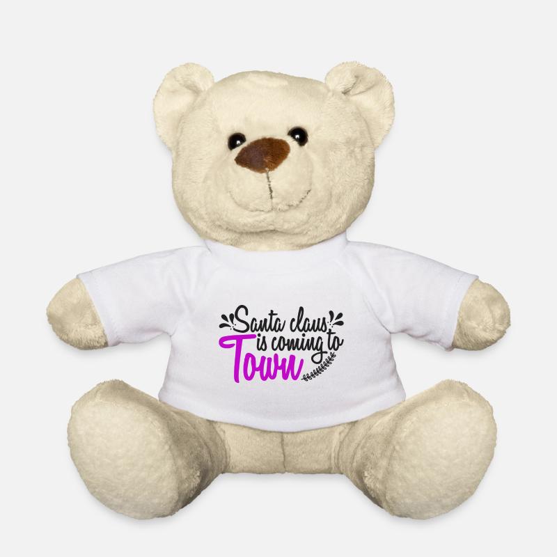 Santa - Teddy - Weiß