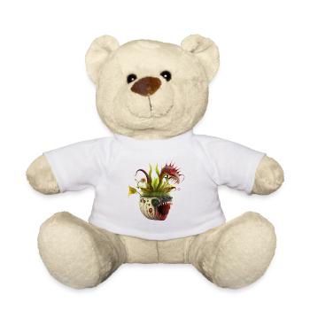 Zombie herbivores - Teddy Bear - white - Front