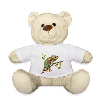 The chameleon look - Teddy Bear - white - Front