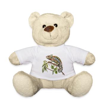 The chameleon look - Teddy Bear - white - Front