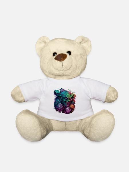 Chaos and Color: The Troll of LoL - Teddy Bear - white