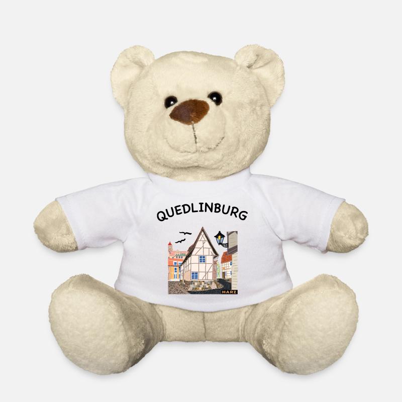 Quedlinburg 2, Welterbestadt,Deutschland - Teddy - Weiß