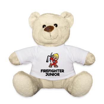 Déclaration de sauveteur des pompiers volontaires - Nounours - blanc - Devant