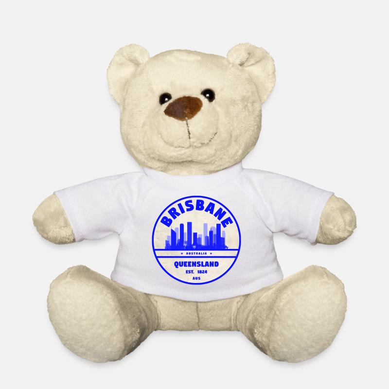 Brisbane - Nounours - blanc