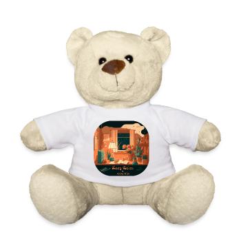 Keep Calm - Teddy Bear - white - Front