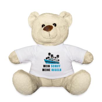 Mein Boot meine Regeln - Teddy - Weiß - Vorne