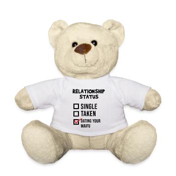 Manga Japanisch Japan Anime Statement Kanji - Teddy - Weiß - Vorne