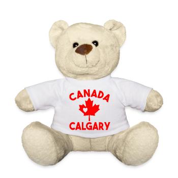 Kanada Calgary Alberta - Teddy - Weiß - Vorne