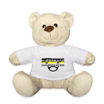 Chauffeur de bus - Nounours - blanc - Devant