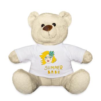 Summer Babe - Teddy Bear - white - Front