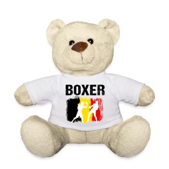Boxen Belgien Boxer - Teddy - Weiß - Vorne