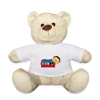 SCHAF - SOFA - CHILLEN - RELAXEN - MÖHREN - Teddy - Weiß - Vorne