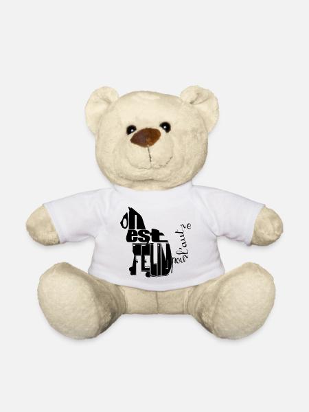 On est félin pour l'autre - Nounours - blanc
